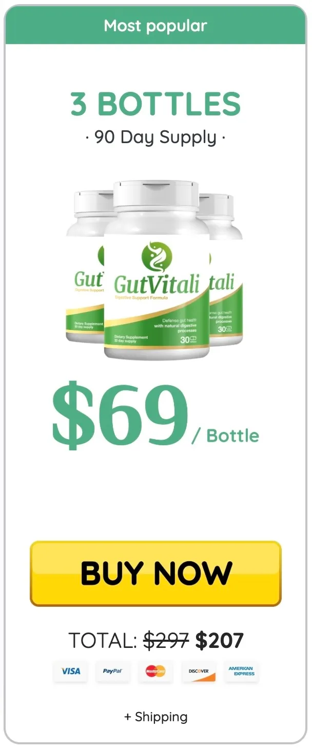 GutVitali 3 bottle pack